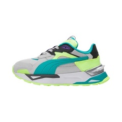 Puma - Mirage Sport Asphalt Daytona Big Kids' Sneakers - Flat Dark Gray-Deep Aqua-Fizzy Apple