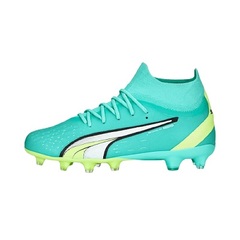 Puma - ULTRA Pro FG-AG Big Kids' Soccer Cleats - Electric Peppermint-PUMA White-Fast Yellow