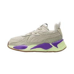 Puma - PUMA x RON FUNCHES RS-X Little Kids' Sneaker - Pebble Gray-Pebble Gray-Fizzy Apple