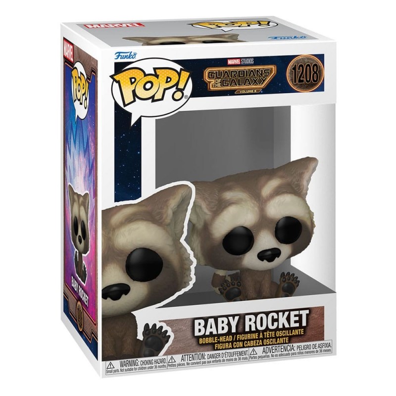Pop Marvel Gotg 3 Baby Rocket