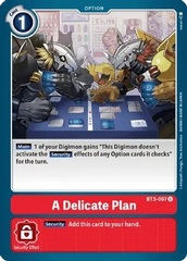 A Delicate Plan - BT3-097 - U (Revision Pack Cards)