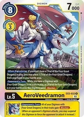 AeroVeedramon - EX3-033 - R (Revision Pack Cards)