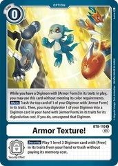 Armor Texture! - BT8-110 - C (Revision Pack Cards)