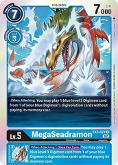 MegaSeadramon - EX3-022 - R (Revision Pack Cards)