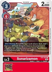 Sunarizamon - EX3-003 - C (Revision Pack Cards)