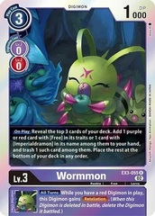 Wormmon - EX3-055 - R (Revision Pack Cards)