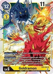 Goldramon - EX3-035 - SR (Revision Pack Cards)