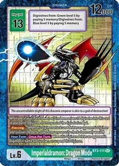 Imperialdramon Dragon Mode  (Secret Rare) - BT3-111 - SR (Revision Pack Cards)