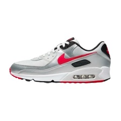 Nike - Air Max 90 - Photon Dust / Metallic Silver / Black / University Red