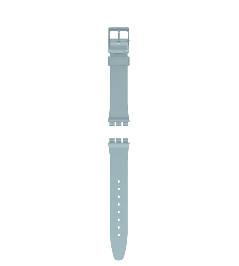 Swatch Gent Light Blue Silicone Strap - ACGL401