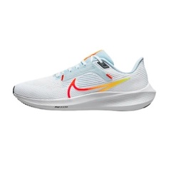 Nike - Pegasus 40 - White / Blue Tint / Laser Orange / Picante Red