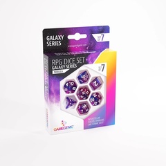 Gamegenic - Galaxy Series: RPG Dice Set (Set of 7) - Nebula