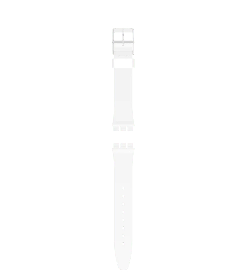 Swatch Gent Transparent Plastic Strap - ACGK100