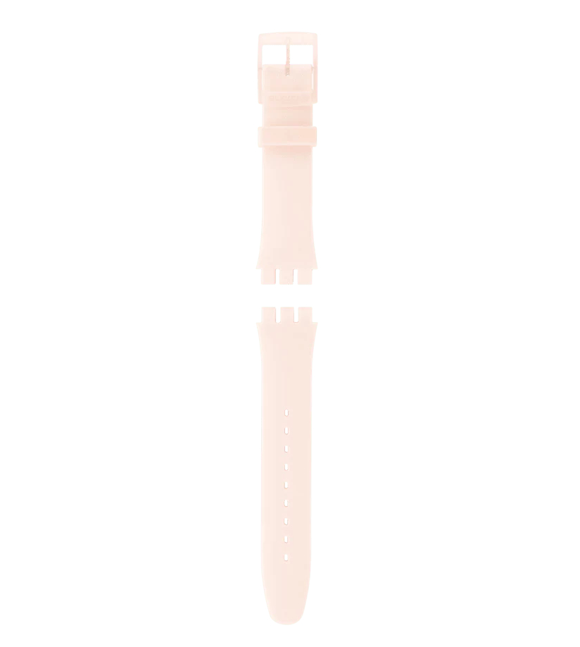 Swatch New Gent Pink Silicone Strap - ACSUOT700
