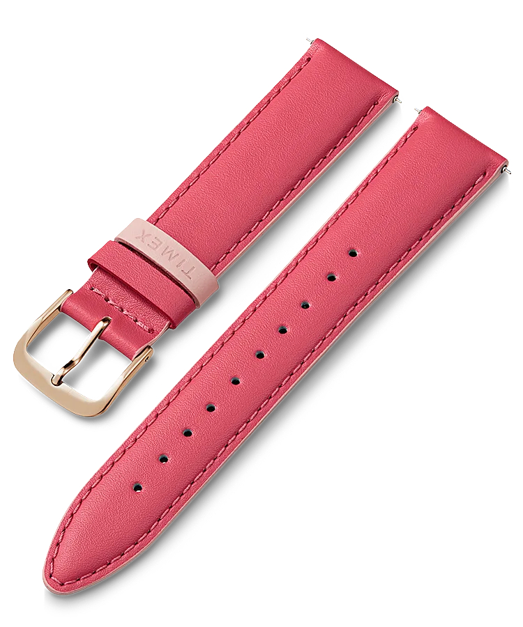 Timex - 20mm Leather Strap Pink - TW7C62600YX