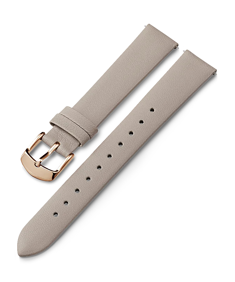 Timex - 16mm Leather Strap Gray - TW7C60500YX