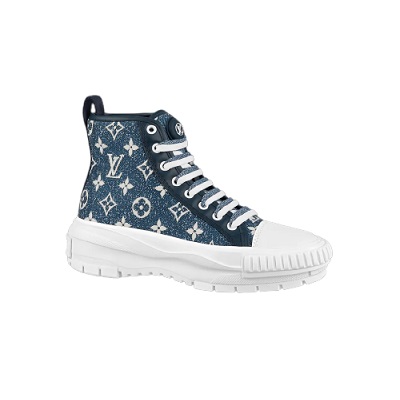 Louis Vuitton - Lv Squad Sneaker Boot - Navy Blue