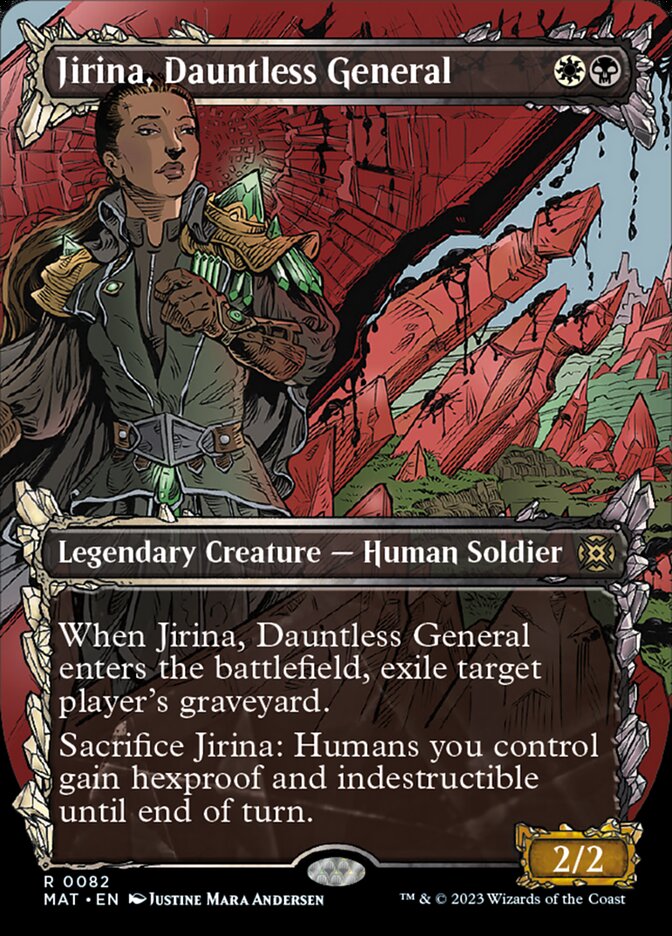 Jirina, Dauntless General - Showcase