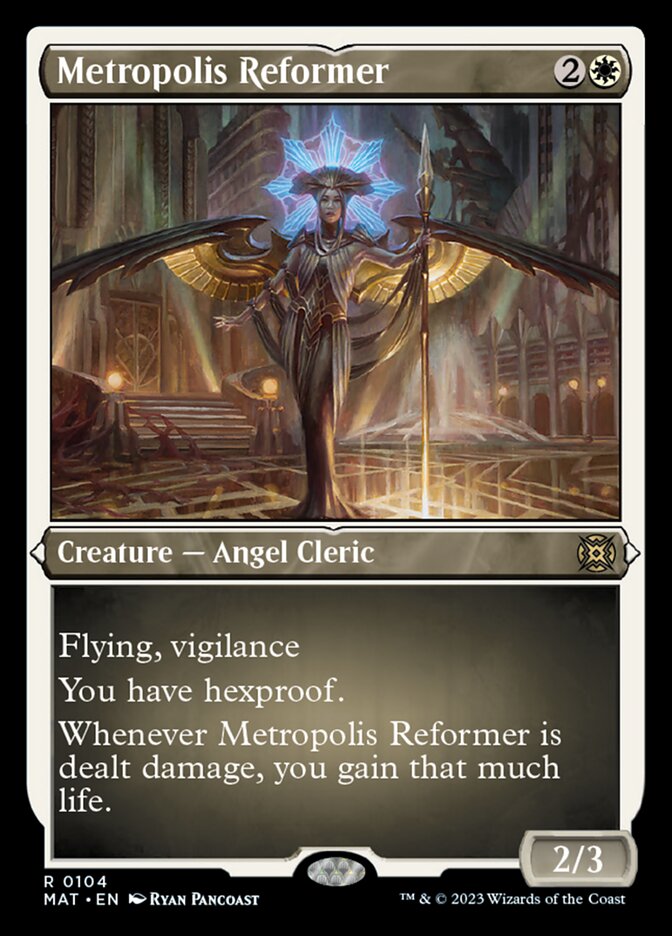 Metropolis Reformer - Foil Etched