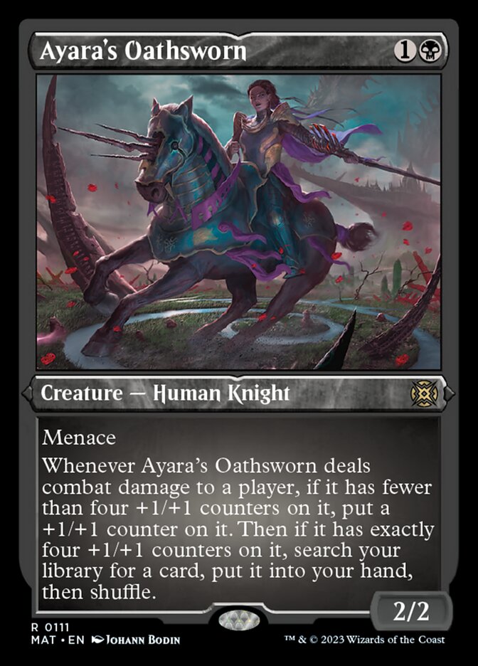 Ayaras Oathsworn - Foil Etched