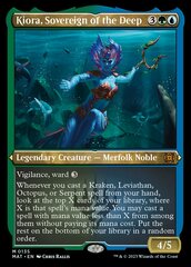 Kiora, Sovereign of the Deep (0135) - Foil Etched