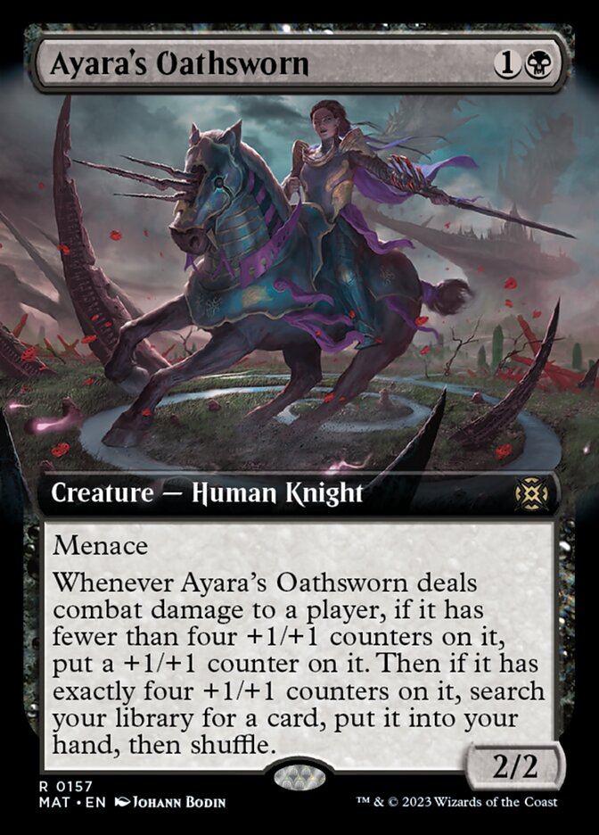 Ayaras Oathsworn - Extended Art