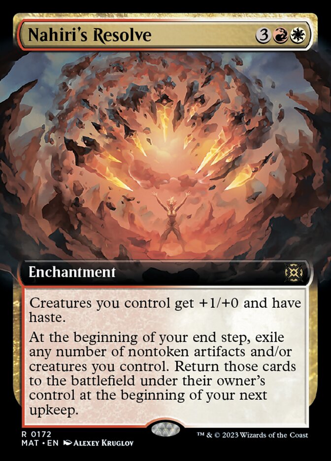 Nahiris Resolve - Extended Art