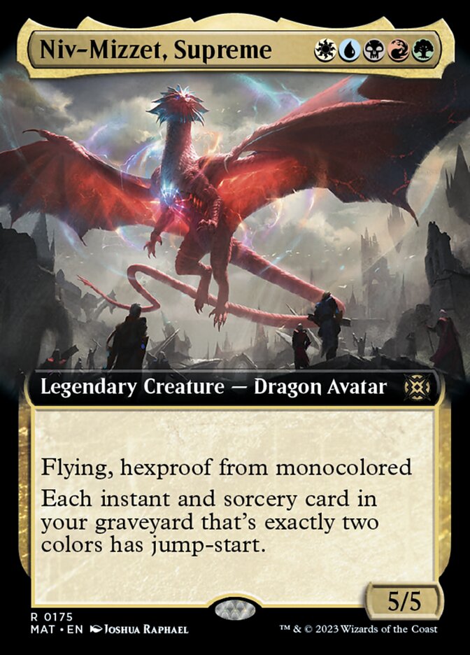 Niv-Mizzet, Supreme - Extended Art