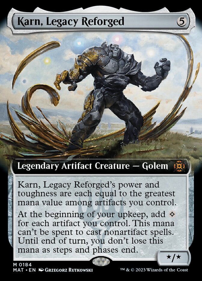 Karn, Legacy Reforged - Extended Art