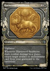 Harnessed Snubhorn - Halo Foil