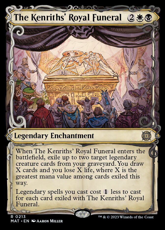 The Kenriths Royal Funeral - Halo Foil