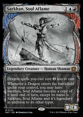 Sarkhan, Soul Aflame (0225) (Showcase) - Halo Foil