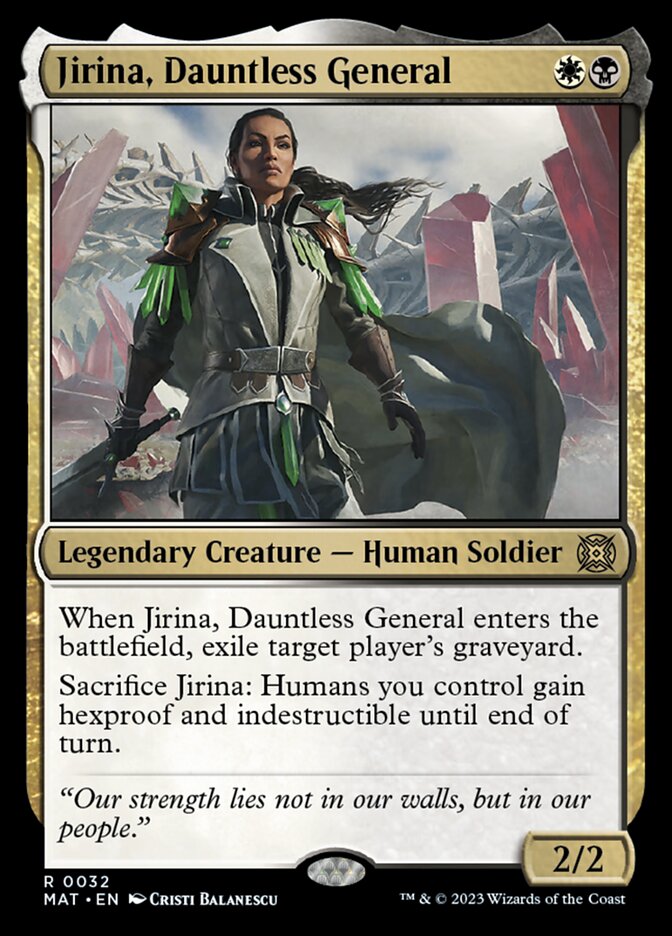 Jirina, Dauntless General - Foil