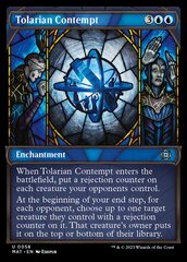 Tolarian Contempt (0058) (Showcase) - Foil