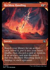 Reckless Handling - Foil - Showcase