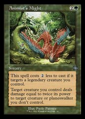 Animist's Might (070) - Foil - Showcase