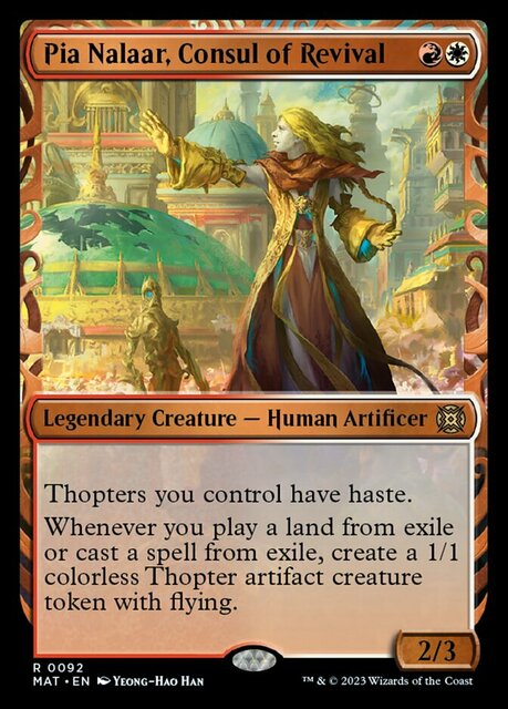 Pia Nalaar, Consul of Revival - Foil - Showcase