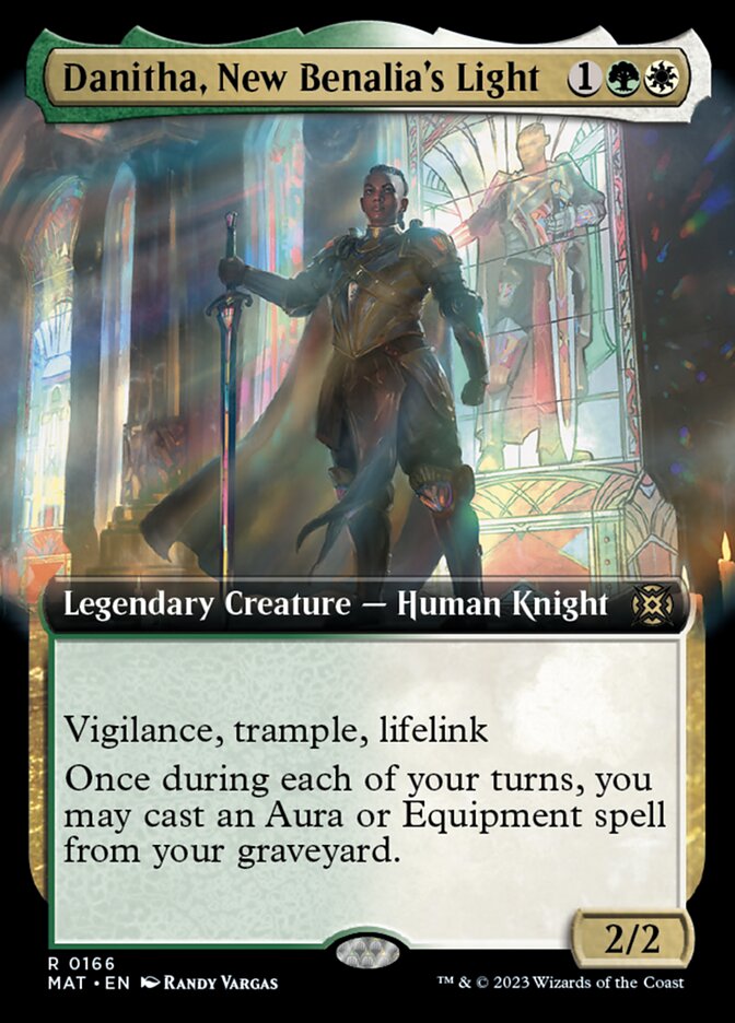 Danitha, New Benalias Light - Foil - Extended Art