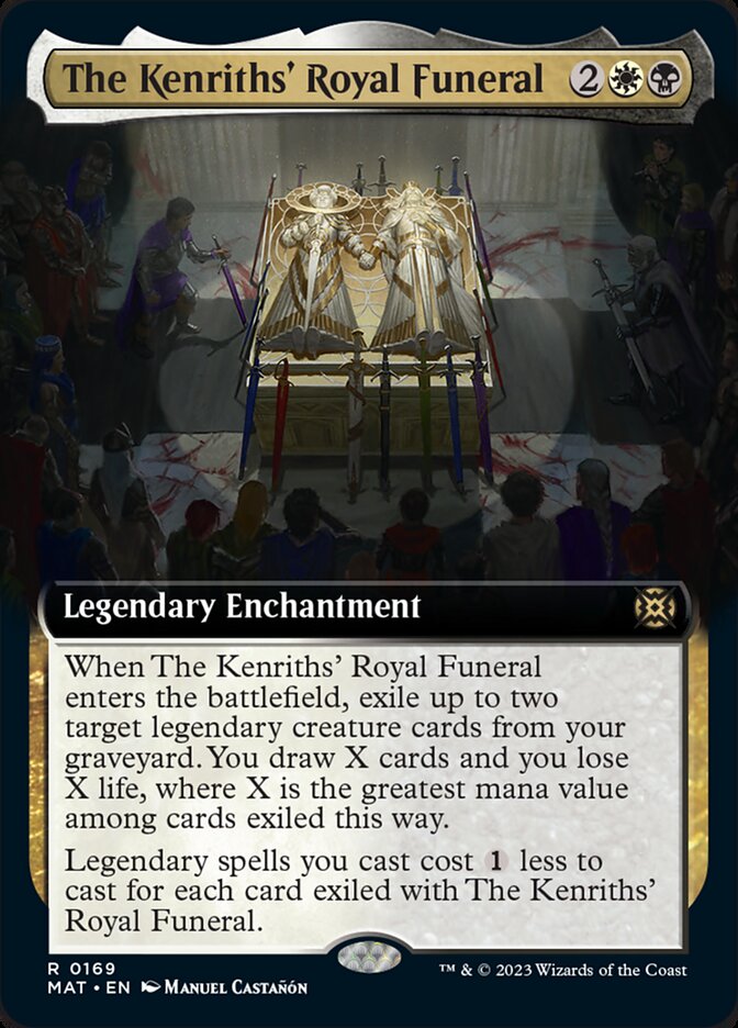The Kenriths Royal Funeral - Foil - Extended Art