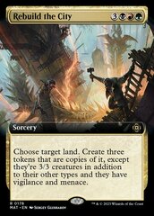 Rebuild the City (0178) (Extended Art) - Foil