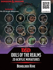 D&D Idols of the Realms: Beholder Hive - 2D Set