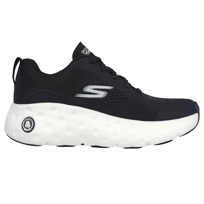 Sketchers - Max Cushioning Hyper Craze Bounce - BLACK-WHITE