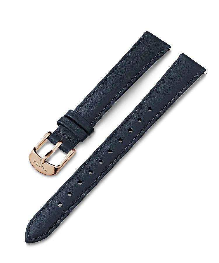 Timex - 14mm Leather Strap Blue - TW7C59800YX