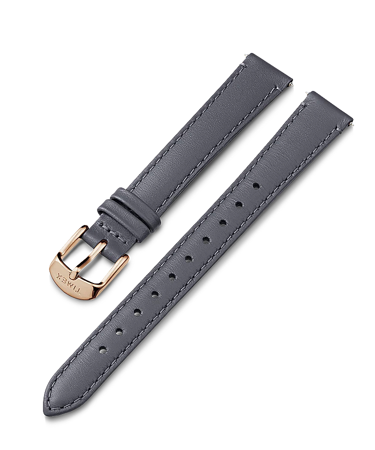 Timex - 14mm Leather Strap Gray - TW7C58800YX