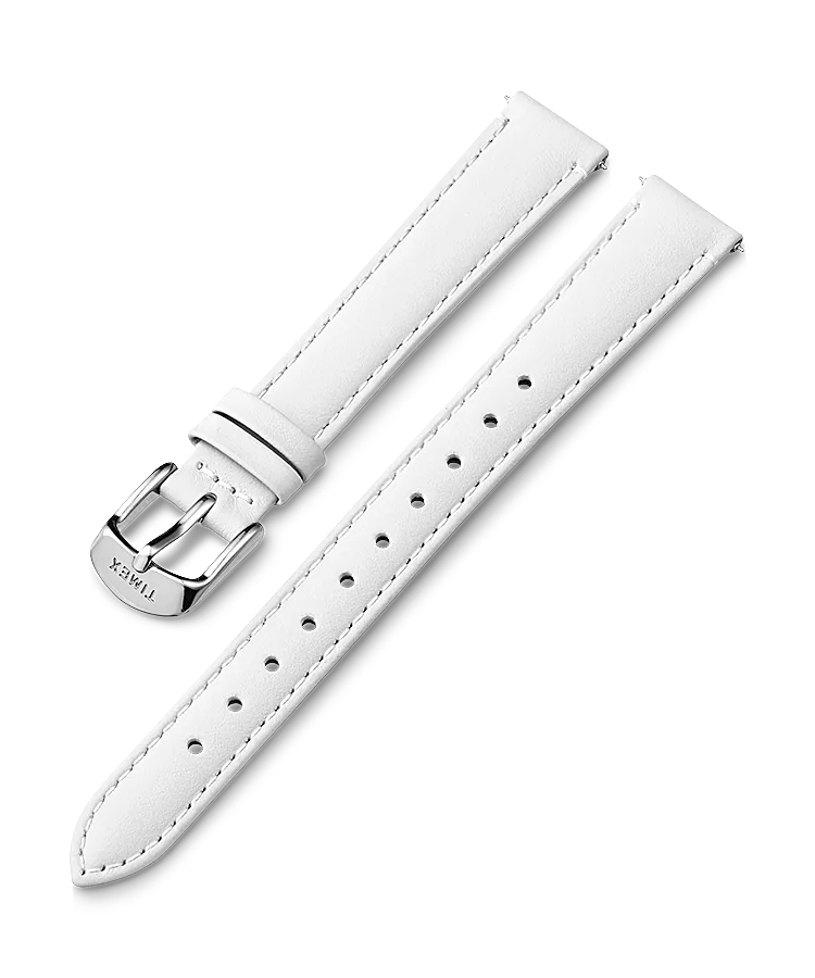 Timex - 14mm Leather Strap White - TW7C59900YX