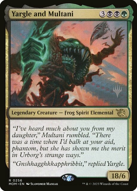 Yargle and Multani - Promo Pack