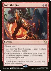 Into the Fire - Promo Pack