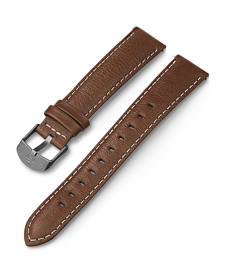 Timex - 18mm Leather Strap Brown - TW7C67200YX