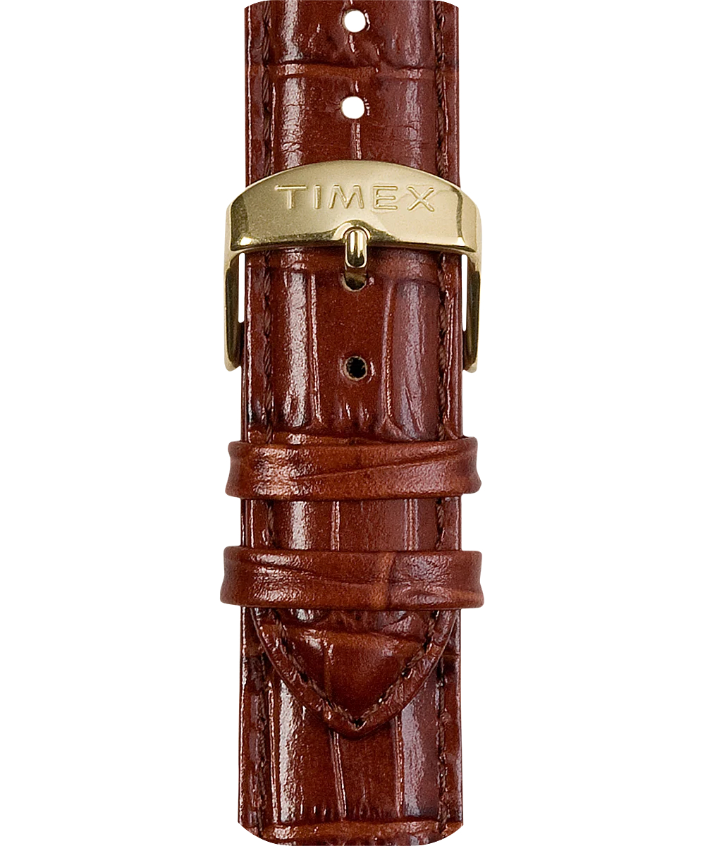 Timex - 20mm Leather Strap Brown - TW7C04500YX