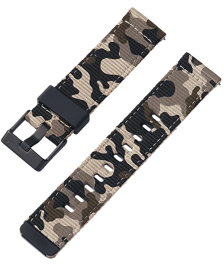Timex - 22mm Quick-Release Fabric Strap Camo - TW7C44700YX